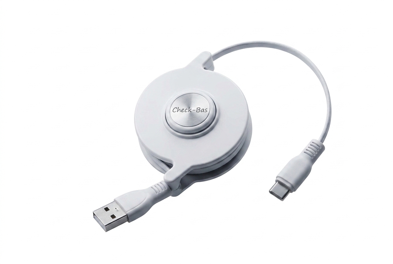 Tut-Check Retractable USB Kablo - USB to Type-C ve USB to iPhone
